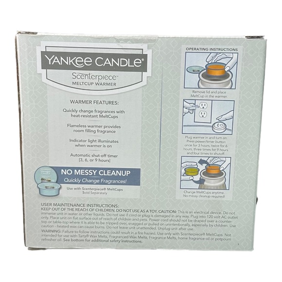 Yankee Candle Scenterpiece Meltcup Warmer - 1316951 Vanilla MIA - Picture 2 of 2